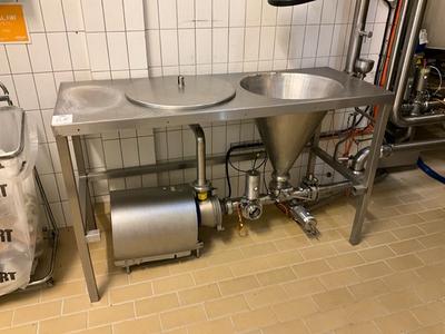 Översiktsbild av Powder mixing station